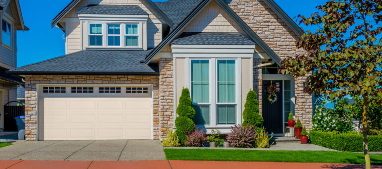 3690-raised-ranch-garage-door-almond